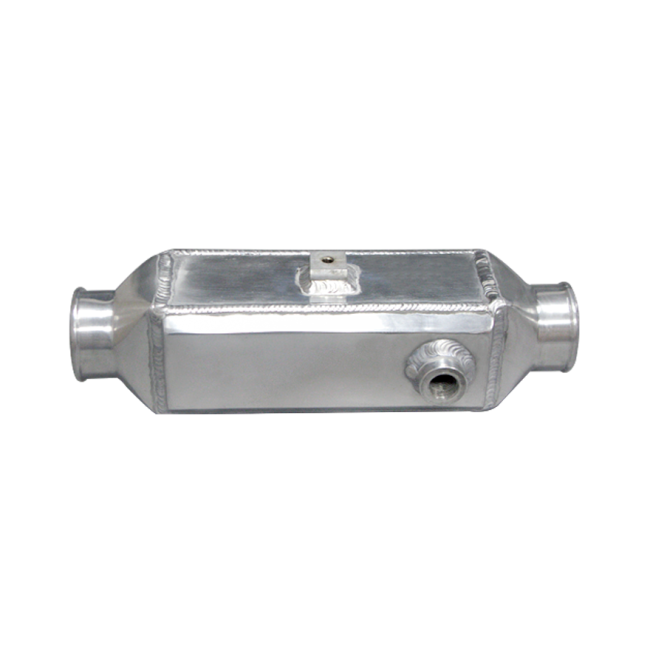 Universal Liquid/Water to Air Intercooler 5"X5"X15",Two 3" Air Inlet Outlet