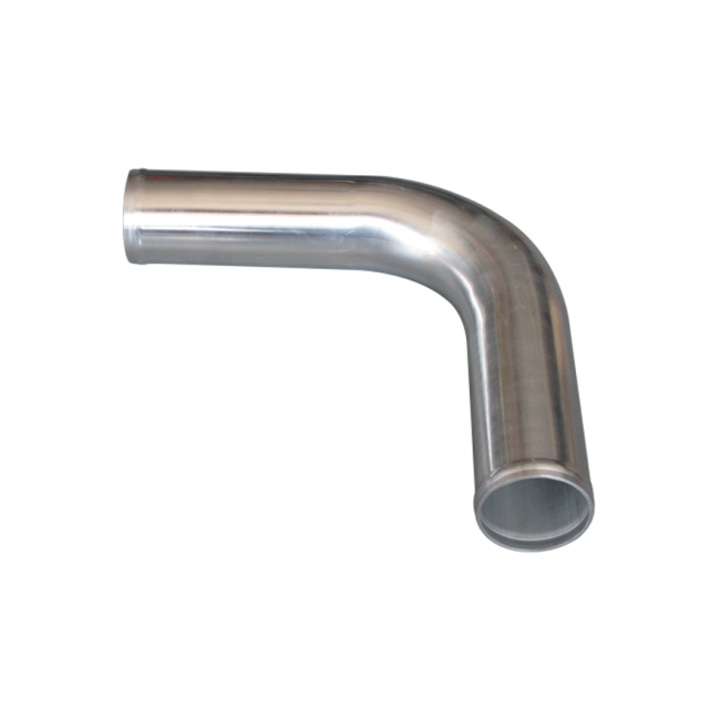 1.5" 90 Degree Aluminum Pipe, Mandrel Bent Polished, 1.65mm Thick Tube