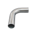 3.25" Aluminum Pipe 90 Degree L-Bend, 3.0mm Thick Tube, 21.5" in Length