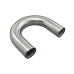 3.25" Aluminum Pipe 180 Degree U-Bend, 3.0mm Thick Tube, 21.5" in Length