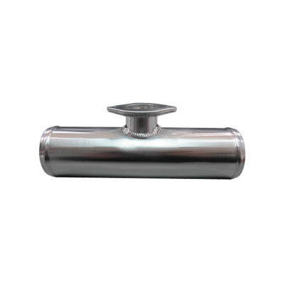 Polished 2.75" Aluminum Blow Off Valve BOV Adaptor Flange Pipe Tube