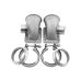 3" Vband 90 Deg T4 Turbo SS Cast Elbow Adapter Flange WG Tube Welded 3" Vband 90 Deg T4 Turbo SS Cast Elbow Adapter Flange WG Tube Welded