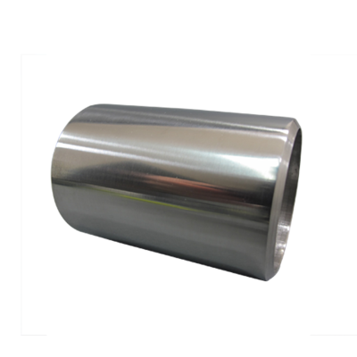 1.9" O.D. Extruded 304 Stainless Steel Straight Pipe, 3" Long, Polished Finishing