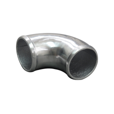 2.25" Cast Aluminium Elbow Pipe Tube 90 Degree Intercooler Turbo Polished