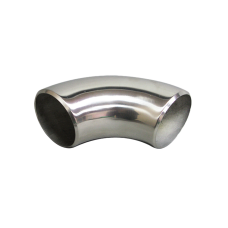 2.5" O.D. Extruded 304 Stainless Steel Elbow 90 Degree Pipe , 3mm (11 Gauge) Thick