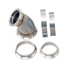 3"-2.5" Stainless Steel 45 Degree Reducer Elbow Pipe Vband Flange Clamp