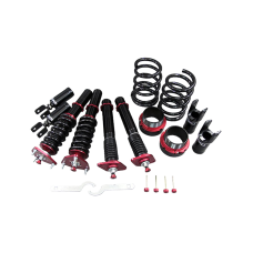 Coilover Shock Suspension Kit with Pillow Ball For 03-08 G35 350Z Z33