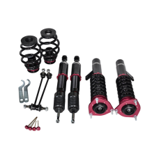 Damper CoilOvers Shock Suspension Kit For 2007-2014 Audi TT 55mm Strut