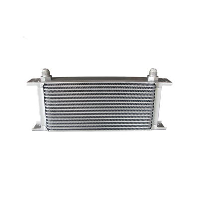 Aluminum Oil Cooler Radiator 11" Core 16 Row AN8 Fitting Hi Performance