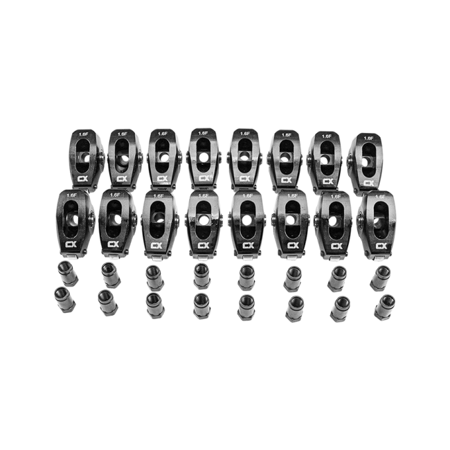 Aluminum Roller Rockers Arms for SBF Small Block Ford 1.6 Ratio 3/8