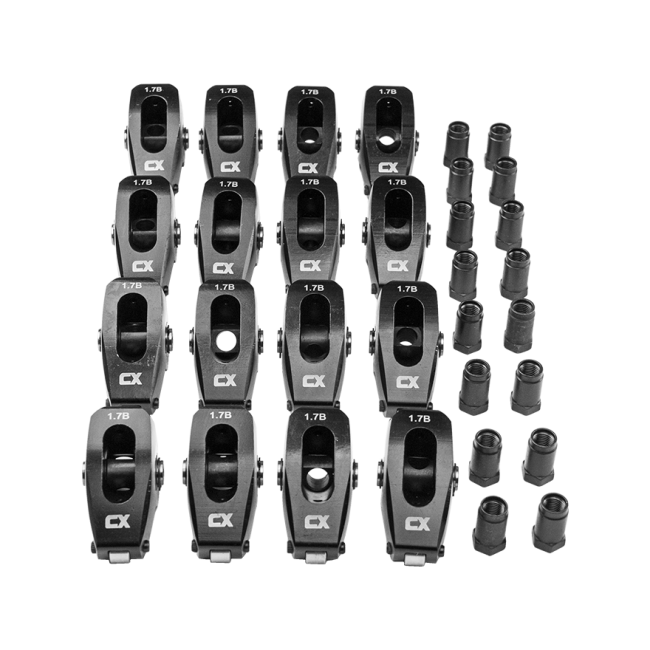 Aluminum Roller Rocker Arms For Big Block Chevy BBC 1.7 Ratio 7/16 Stud