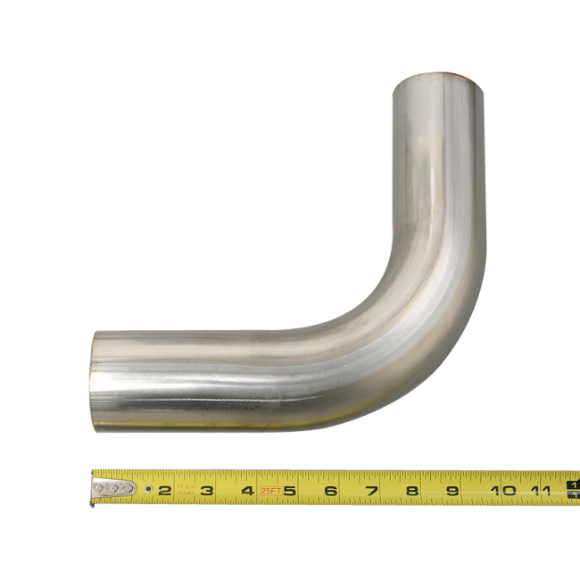 Universal Stainless Piping Kit 2.5" 8 pcs 90 U Exhaust Flex Pipe Vband