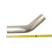 Universal Stainless Piping Tube  Kit 3" 8 pcs 90 U + Exhaust Flex Pipe Vband