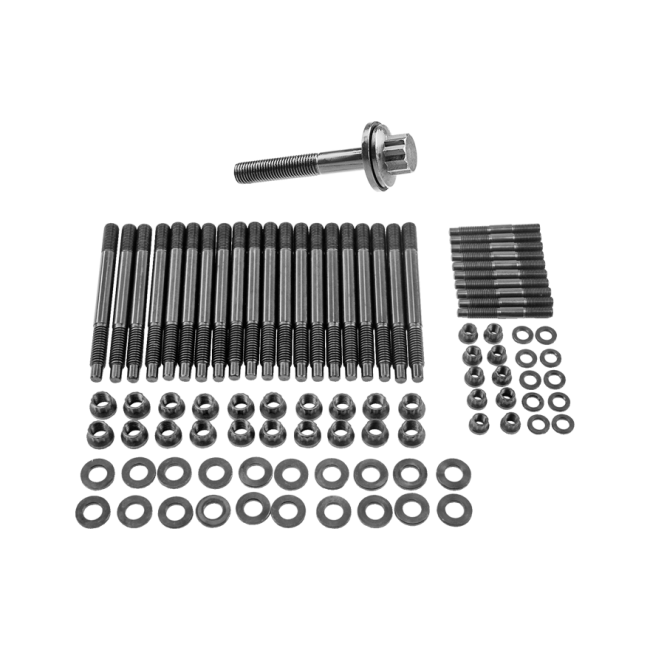 Head Stud Bolt Kit + Crank Crankshaft Bolt for GM Chevy GEN IV LS9 LQ9