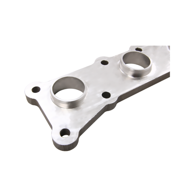 304 Stainless Engine Exhaust Flange for BMW N54 335i 335is E90 E92 CNC Cut