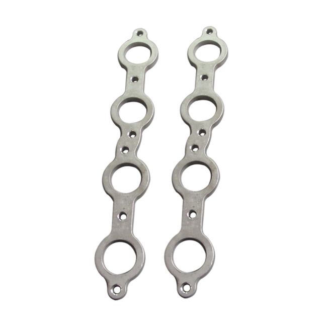 Stainless Steel Engine Exhaust Flange For LS1 LSx LMx LQx 0.45" Thick