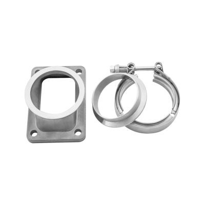 T6 Turbo to 3" V-Band 304 Stainless Steel Cast Flange Adapter Converter