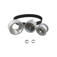 Gilmer Drive Pulleys For 12A/13B/20B, Fits 17mm Alternator Center Hole