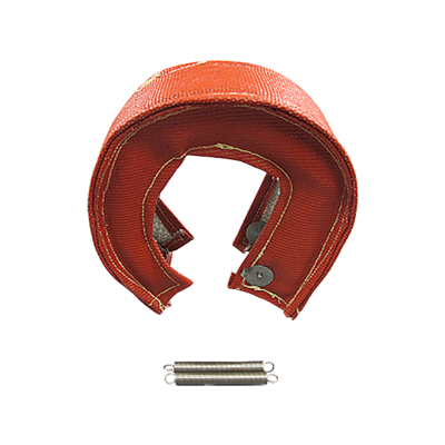 RED T25 T28 GT25 GT28 T3 Turbo Heat Shield Blanket w/ Springs RED T25 T28 GT25 GT28 T3 Turbo Heat Shield Blanket w/ Springs