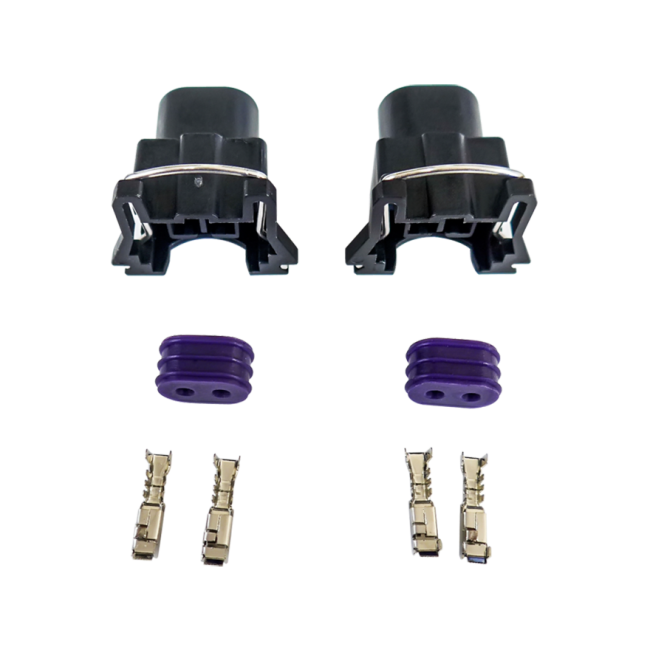 Fuel Injector Connector Wiring Plug Terminal for Bosch EV1 Female LS1