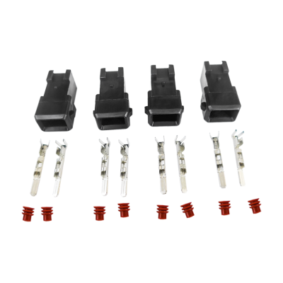 Fuel Injector Connector Wiring Plug Terminal for Bosch EV1 Male LS1 LSx 4pcs