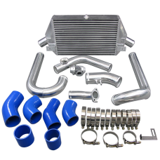 Front Mount Intercooler Piping Pipe Tube Kit + BOV + Turbo Intake For 05-07 Lancer EVO 9 IX Bolt on