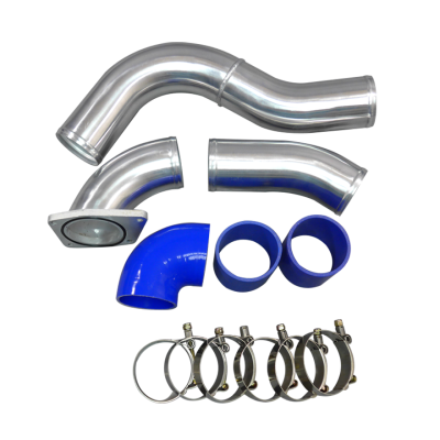 3" Cold Side Piping Pipe Tube Kit For 03-07 Ford Super Duty 6.0L PowerStroke Diesel V8