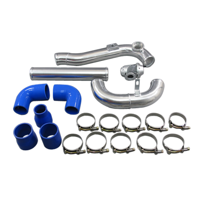 Intercooler Piping Pipe Tube Upgrade Kit For 08-12 Hyundai Genesis 2.0T Turbo + BOV