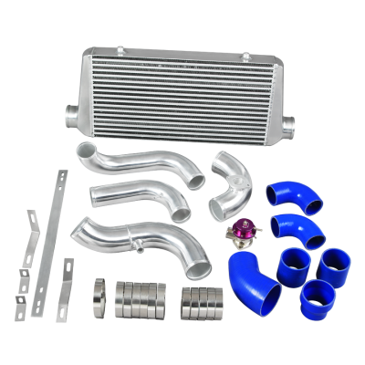 Intercooler + Piping Pipe Tube BOV Kit For 240SX S13 S14 RB20DET RB25DET RB25 RB20