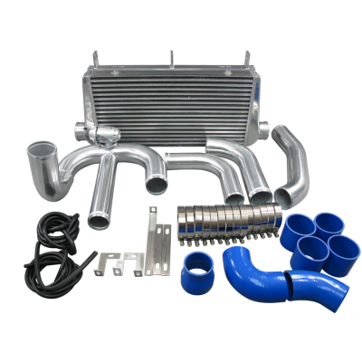 4" Core Front Mount Intercooler Pipe Tube Kit For 93-02 Toyota Supra MKIV with 2JZ-GTE Single Turbo