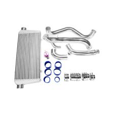 FMIC Front Mount Intercooler Pipe Tube Kit + BOV For 89-99 Nissan 240SX S13 S14 or S15 Chassis with S14 SR20DET Engine Swap