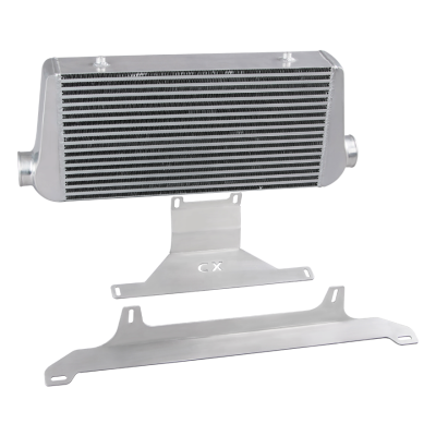 4 "Core Aluminum Intercooler + Mounting Bracket For 74-81 Chevrolet Camaro