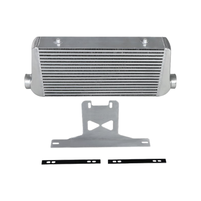 4" Core Aluminum Intercooler + Mounting Bracket Kit For 2015 + Ford Mustang GT V8 5.0 4" Core Aluminum Intercooler + Mounting Bracket Kit For 2015 + Ford Mustang GT V8 5.0