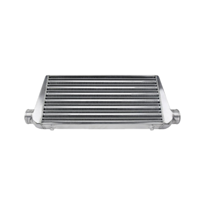 3" Inlet & Outlet 31x11.75x2.75 Tube & Fin Aluminum Intercooler For IMPREZA Nissan