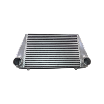 Universal 3.35" V-Mount Aluminum Intercooler For FC RX7