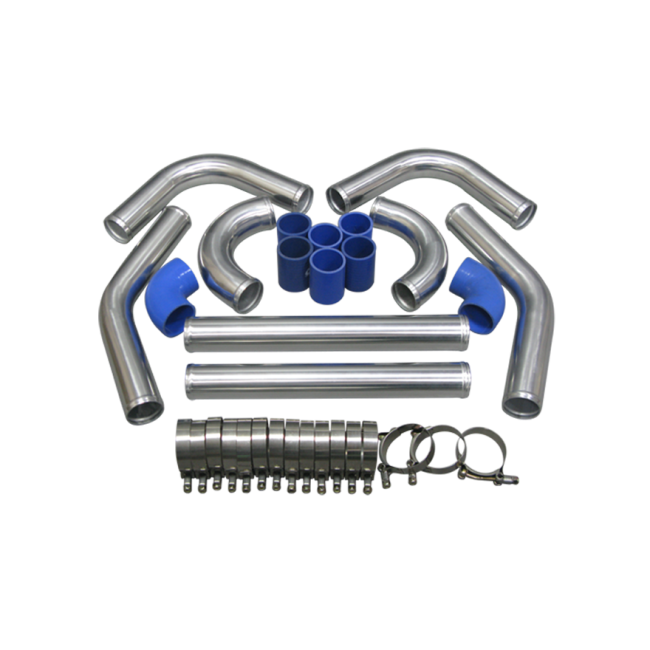 2" Aluminum UNIVERSAL TURBO INTERCOOLER PIPING KIT W/PIPE 120 DEGREE Straight