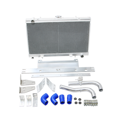 Coolant Radiator Pipe Bracket Kit For 86-91 Mazda RX7 FC LS1 Engine