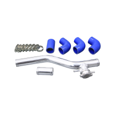 Aluminum Radiator Hard Pipe Kit for 94-04 Chevrolet S-10 S10 Truck LS LS1