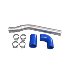 Aluminum Radiator Water Hard Pipe Kit For 89-98 240SX S13 S14 1JZ 2JZ