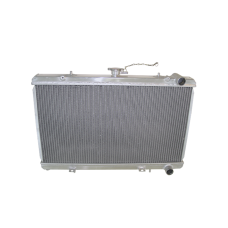 Aluminum Coolant Radiator For 89-94 Nissan 240SX S13 with KA24 (Stock US Model) Engine or RB20 Engine Swap