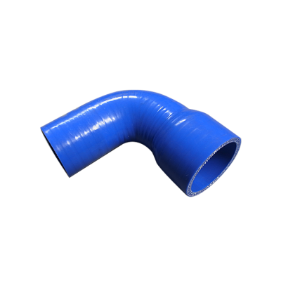 2"-1.6" 90 Deg Blue Silicon hose coupler for Turbo Intercooler pipe 85mm Long