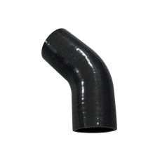 2.25" 45 Deg Black Silicon Hose Coupler Elbow for Turbo Intercooler Pipe
