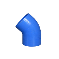 2.5" Silicone Hose 45 degree Elbow Coupler 65mm Turbo Silicon , Blue