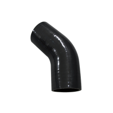 2.5" 45 Deg Black Elbow Silicon Hose Coupler for Intercooler Pipe Turbo