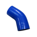 3" 45 Degree Blue Elbow Coupler Silicon Hose for Turbo Intercooler Pipe