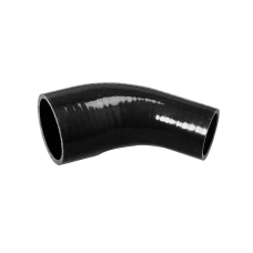 3"-2.25" 45 Degree Black Silicon Elbow Hose Coupler Reducer 85mm Length