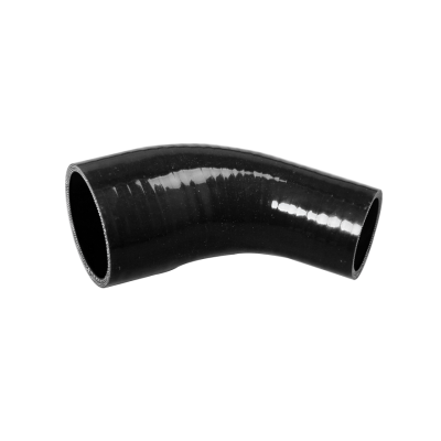 3"-2.25" 45 Degree Black Silicon Elbow Hose Coupler Reducer 85mm Length