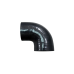 Black Silicon Hose 3.5" 90 Deg Coupler For Turbo Intercooler Pipe