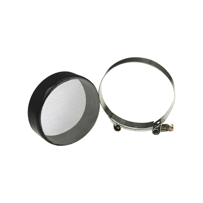 4" Space Saver Turbo Air Screen Filter Silicon Hose for Turbo 4" O.D