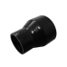 4" to 2.5" Black Straight Silicon Hose Coupler Reducer 4.5" Length